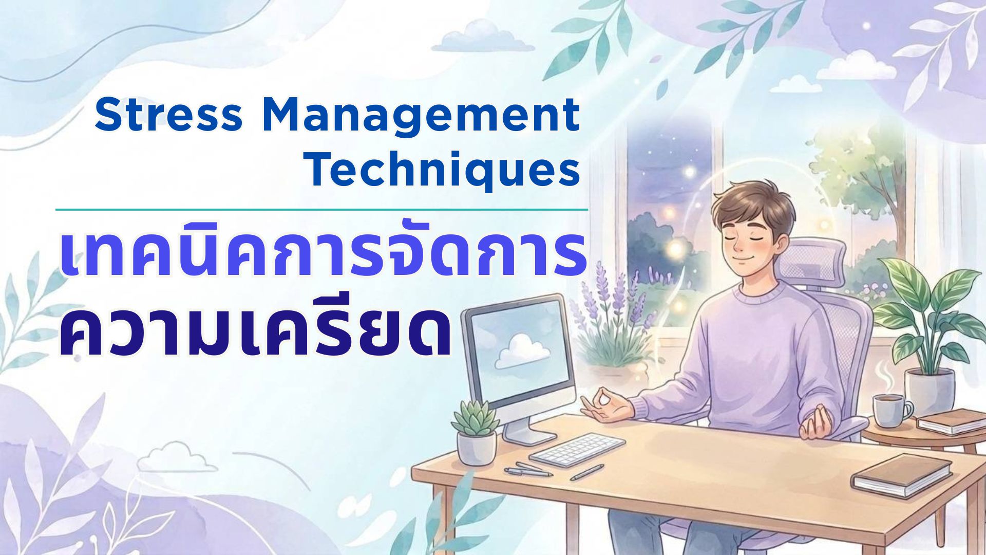 เทคนิคการจัดการความเครียด | Stress Management Techniques 00098